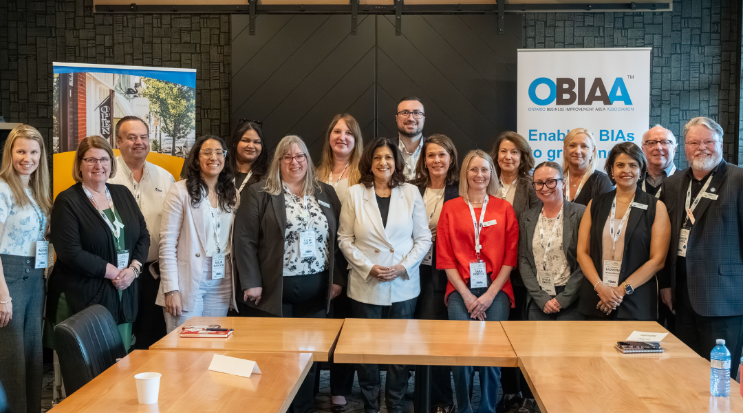 Ottawa BIAs Engage Provincial Leaders at OBIAA Conference Roundtables