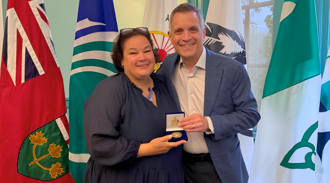 OCOBIA Chair Nathalie Carrier Receives Ottawa 200th Anniversary Medal