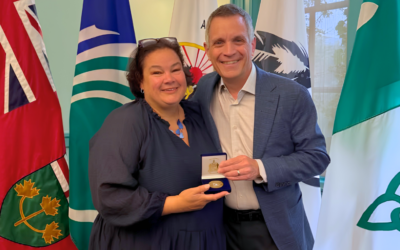 OCOBIA Chair Nathalie Carrier Receives Ottawa 200th Anniversary Medal