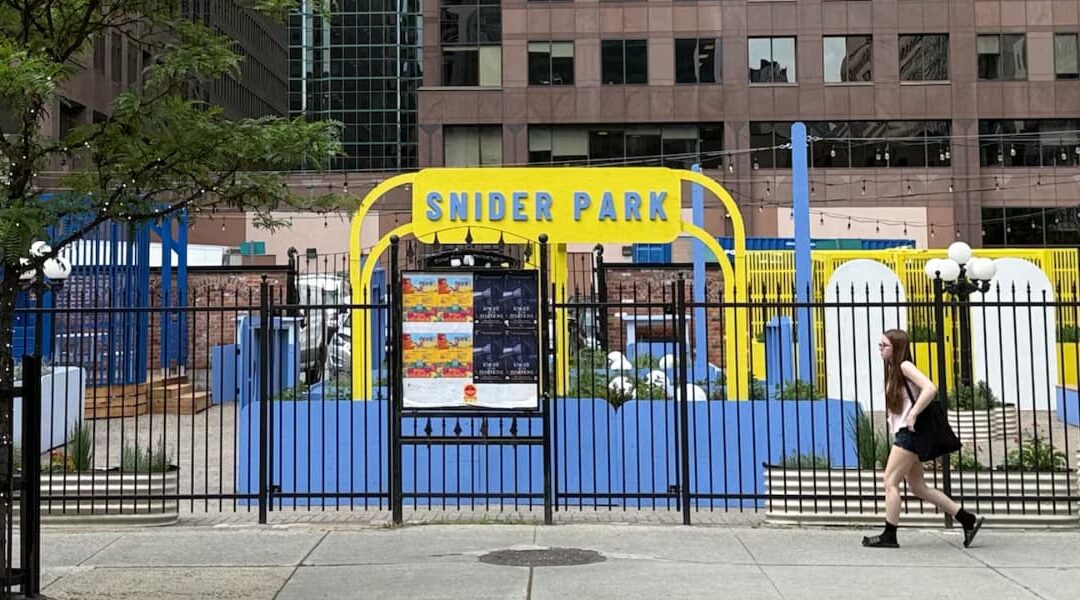 Centretown BIA Launches Snider Park — Ottawa’s New Downtown Urban Park